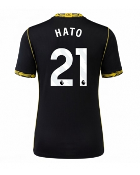Chelsea Jorrel Hato #21 Maglia Gara Trasferta Repliche 2026-27 Donna Maniche Corte Chelsea Jorrel Hato #21 Maglia Gara Trasferta Repliche 2026-27 Donna Maniche Corte
